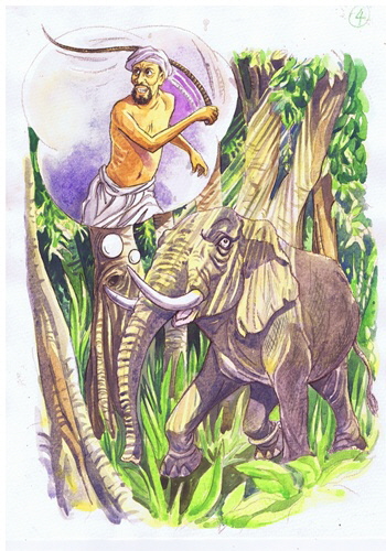 Elefant, Bild: Abdul Gugu