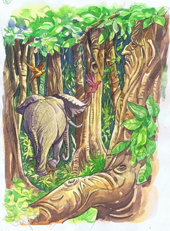 Elefant, Bild: Abdul Gugu